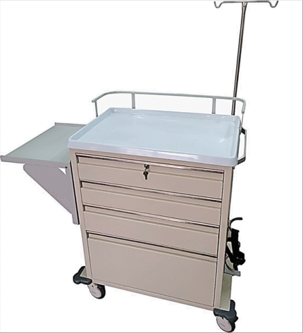 CARRO DE PARO, CUATRO CAJONES