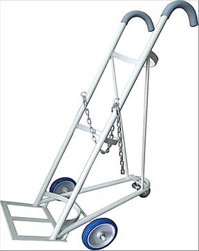 CARRETILLA PARA BALA DE OXÍGENO GRANDE