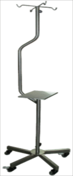 ATRIL BOMBA DE INFUSIÓN INOX